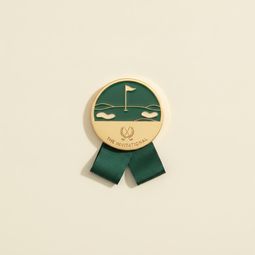 Enamel medal
