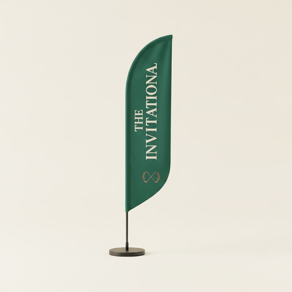 Teardrop flag
